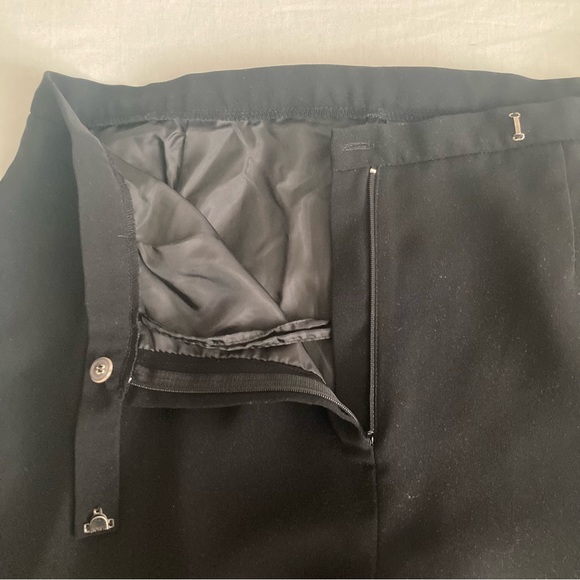 KASPER basic black slacks - Picture 4 of 9